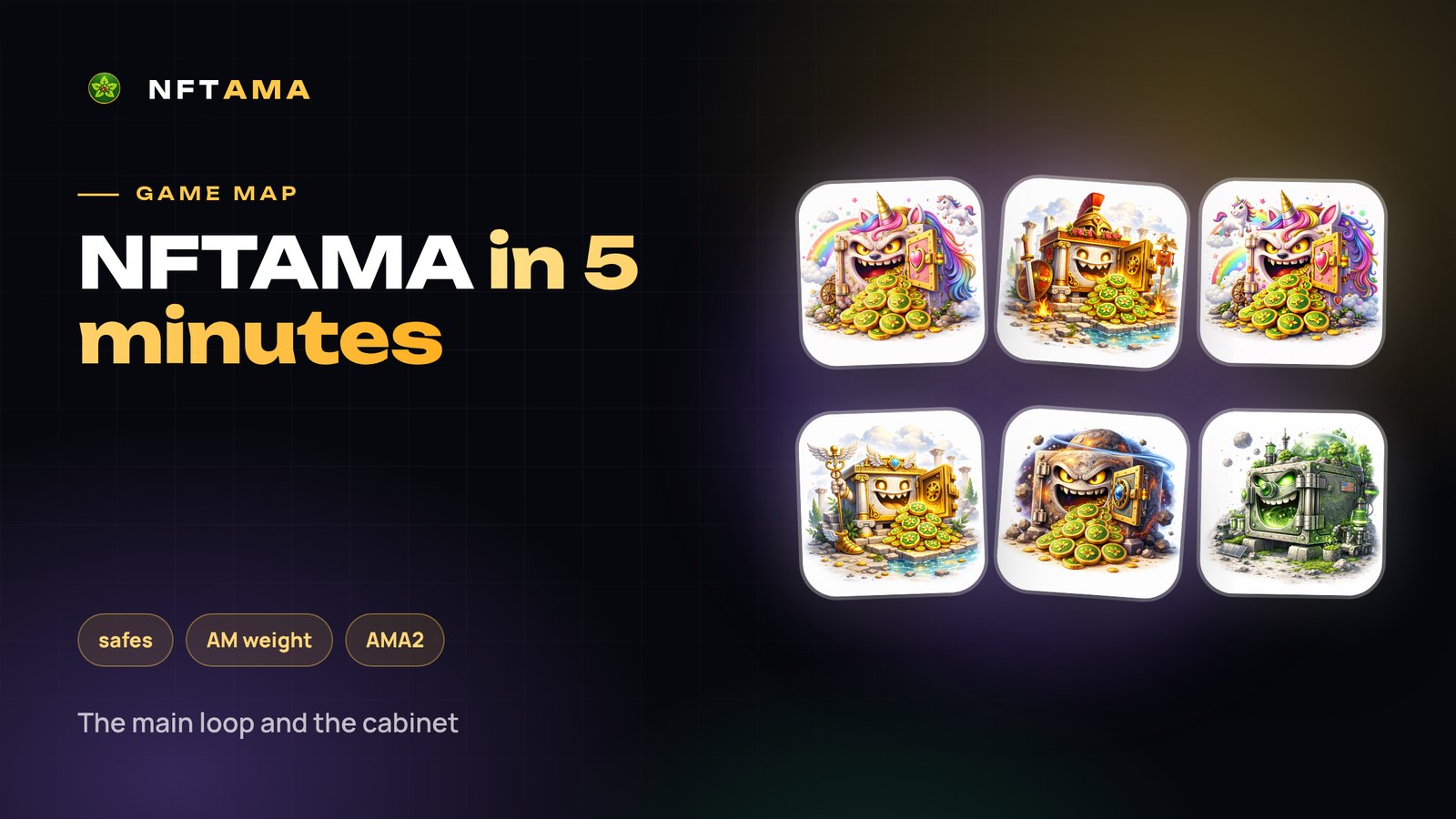 A Short Guide to NFTAMA: How the Game Works and Where Everything Is